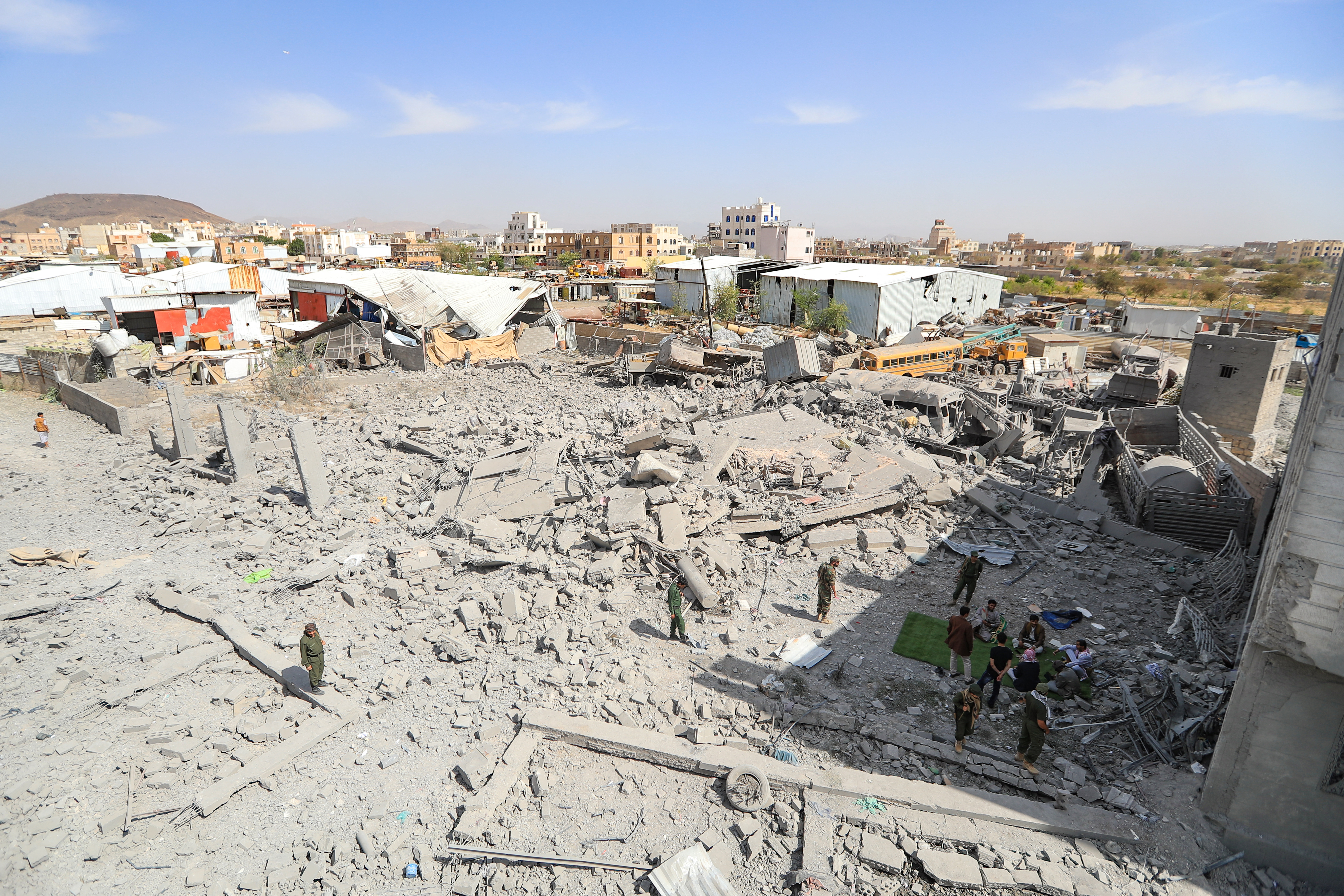 Death toll hits 68 after U.S. airstrike on migrant shelter in Yemen